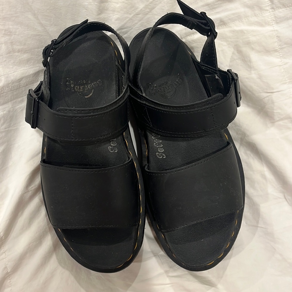 Dr. Martin Voss quad platform sandals